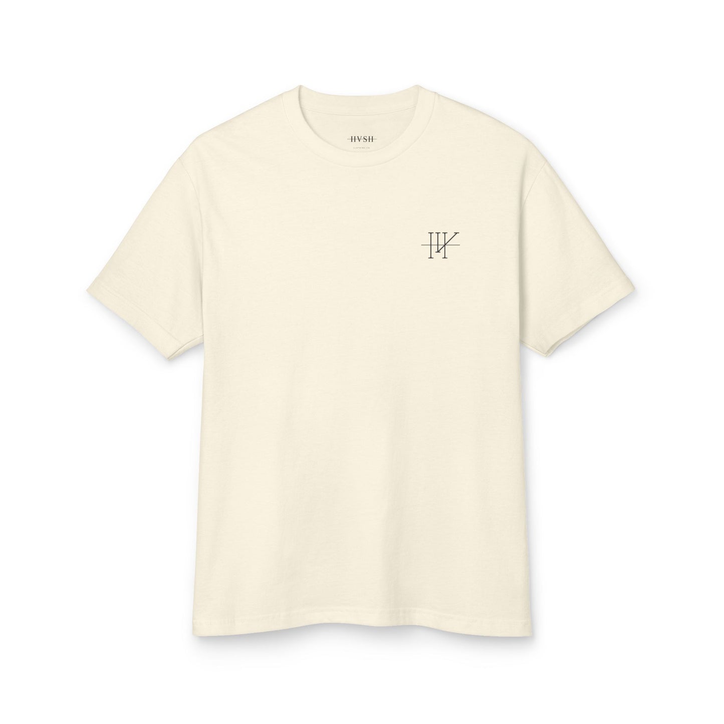 Logo Print Cotton Tee Shirt in Off-White