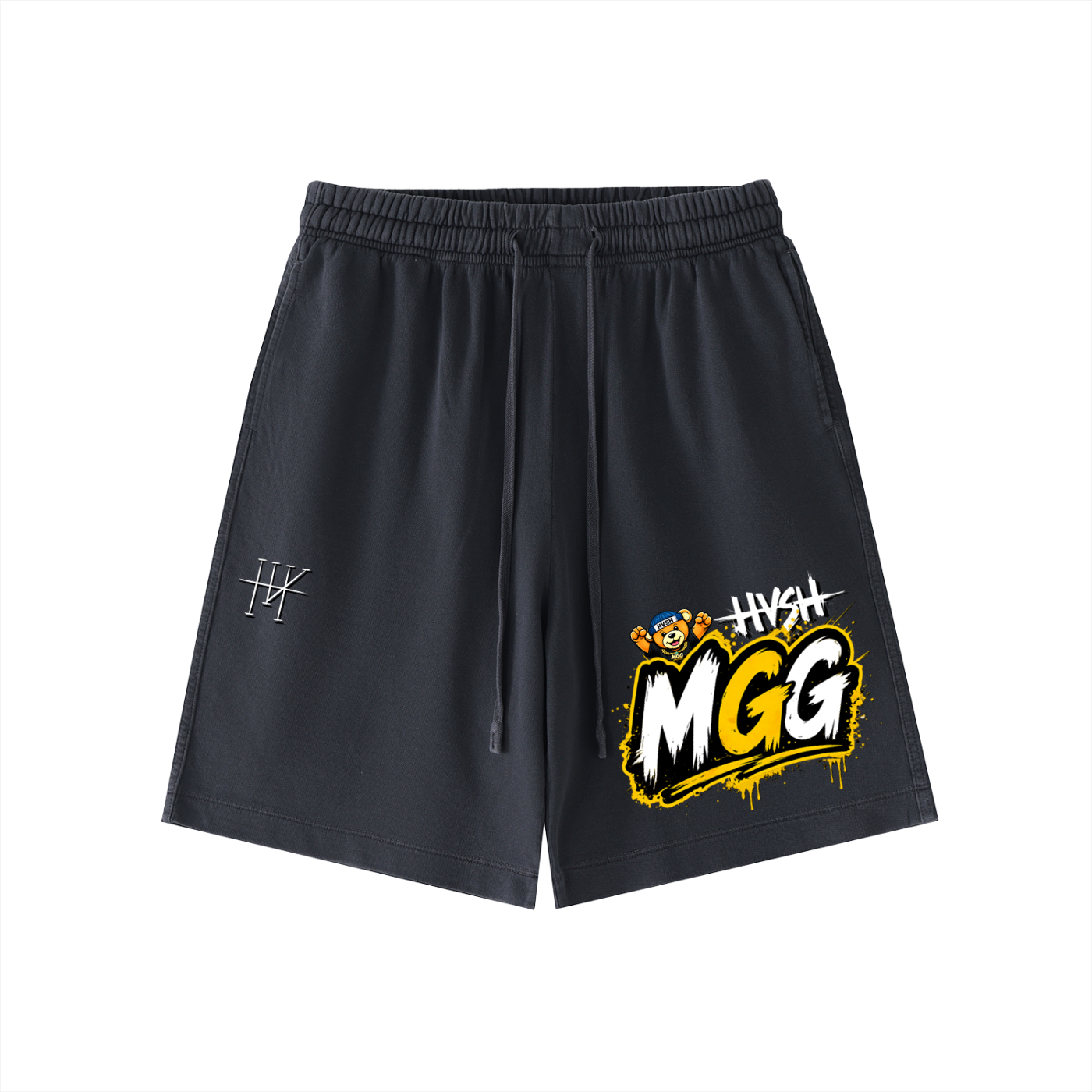 MGG,nolimit,moneygogetta,hvshfive,hvshx,hvsh,hvshclothing,shorts,pants,bottems,streetwear,street,moneybag,fashion