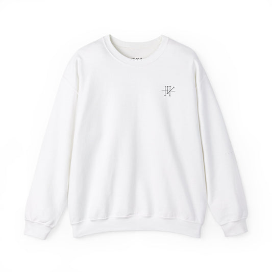 Logo Print Heavy Blend Crewneck Sweatshirt