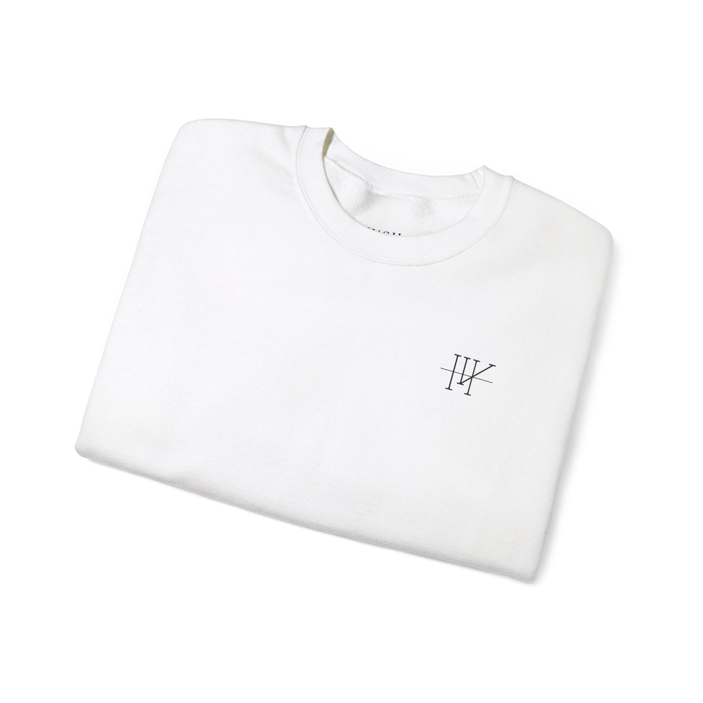 Logo Print Heavy Blend Crewneck Sweatshirt