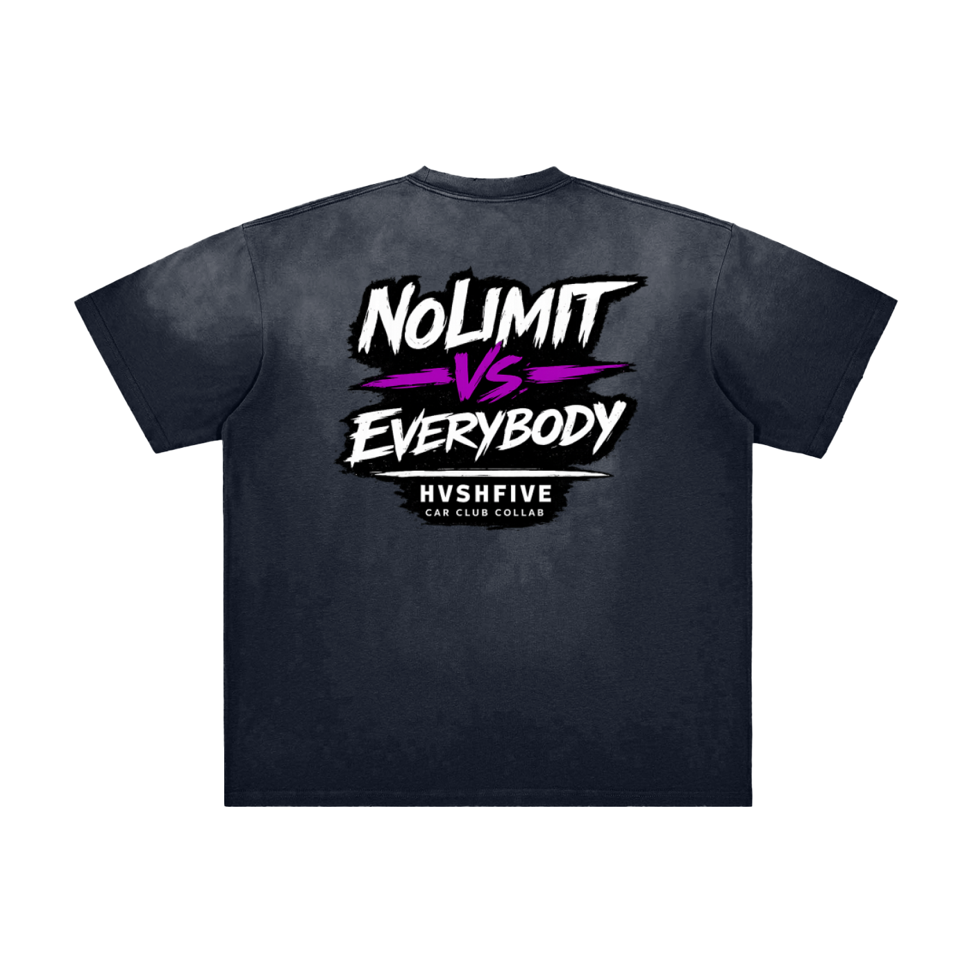 HVSH X,NOLIMIT,SUMMER,PURPLE,TEE SHIRT,SHORT SLEEVE,3grizzleyy,Car Club Collab
