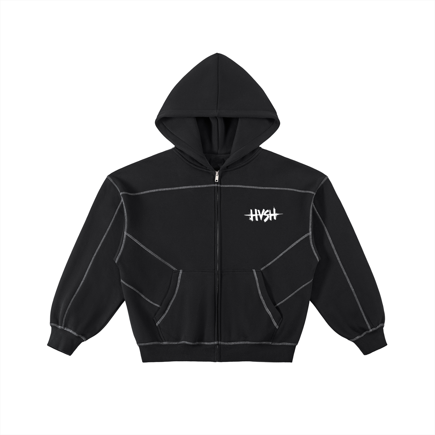 contrast,contrast stitch,zip up,street wear,non-reflective,shaded,hoodie,jacket,winter,HVSH II