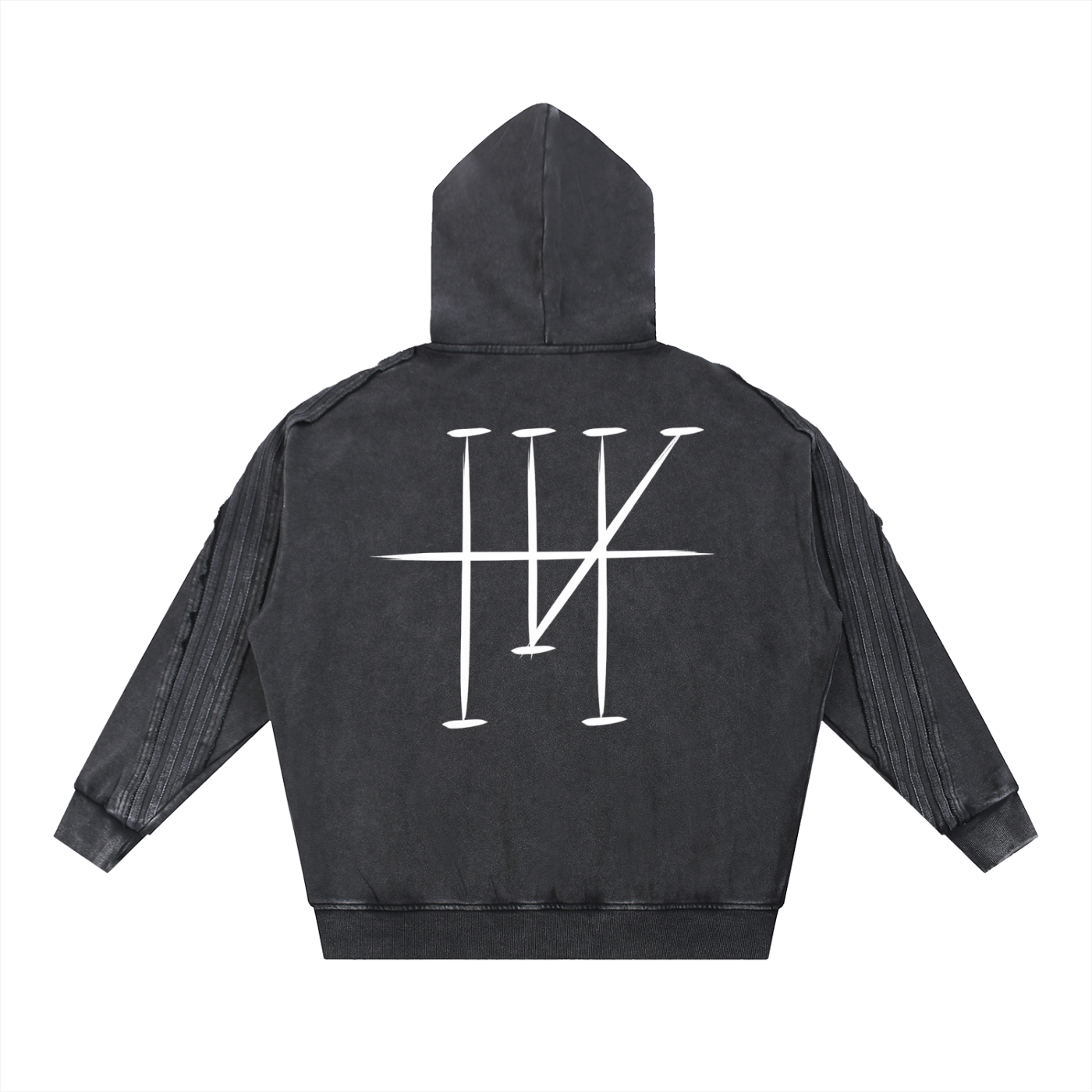 HVSH II,raw,worn,DTG,Street,streetwear,fashion,creative fashion,darkwear,black jacket